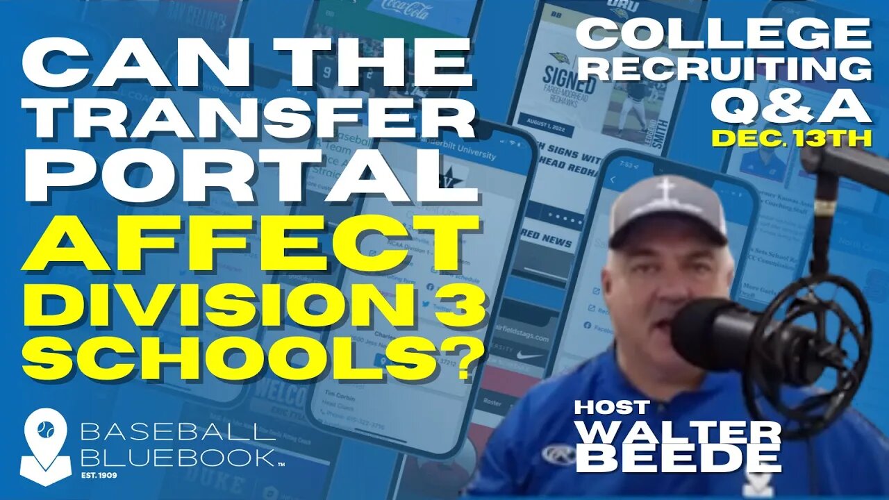 Can the transfer portal affect division 3 schools? - Tuesdays Q & A - Dec 13 2022