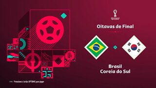 FIFA 23: COPA DO MUNDO DO QATAR (2022)- BRASIL X COREIA DO SUL |OITAVAS DE FINAL|