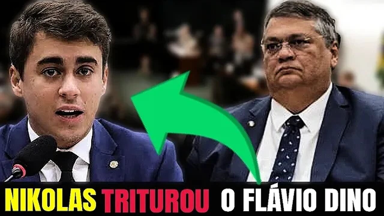 NIKOLAS FERREIRA TRITUROU O FLAVIO DINO MINISTRO DO LULA DA SILVA