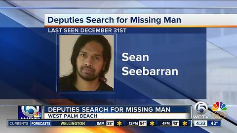 PBSO says man missing since Dec. 31