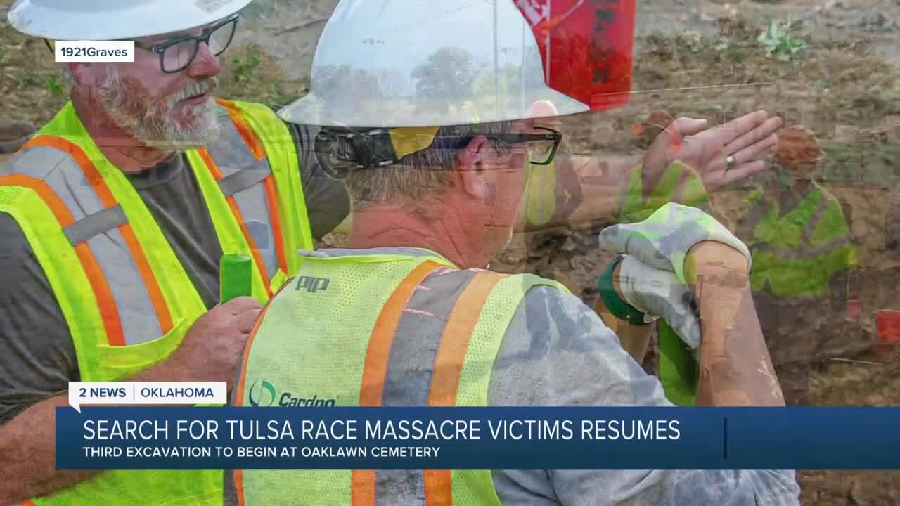 Third excavation at Oaklawn Cemetery to start in search for Tulsa Race Massacre victims