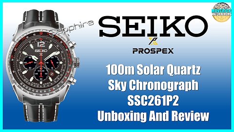 Stunner! | Seiko Prospex 100m Solar Quartz Chronograph SSC261P2 Unbox & Review