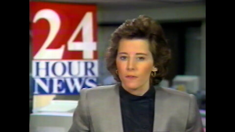 November 23, 1992 - Amy Burge WISH-TV Indianapolis Newsbreak