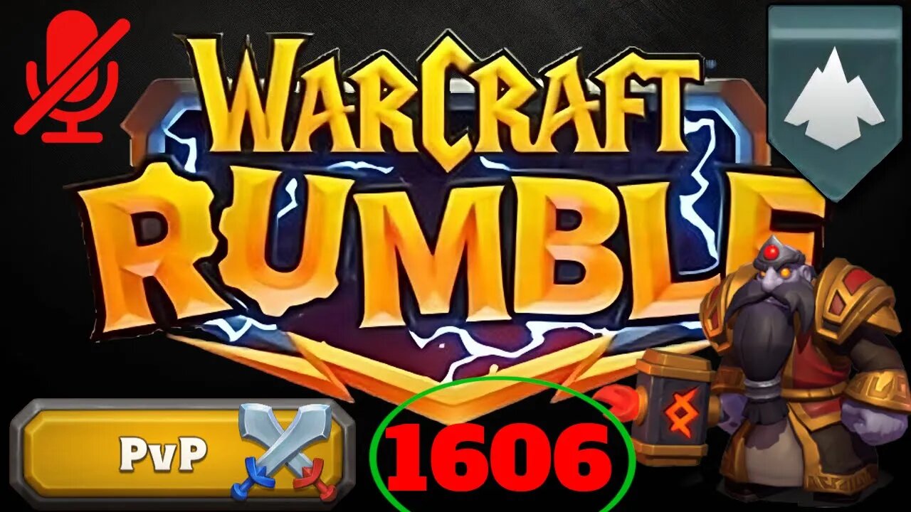 WarCraft Rumble - Emperor Thaurissan - PVP 1606