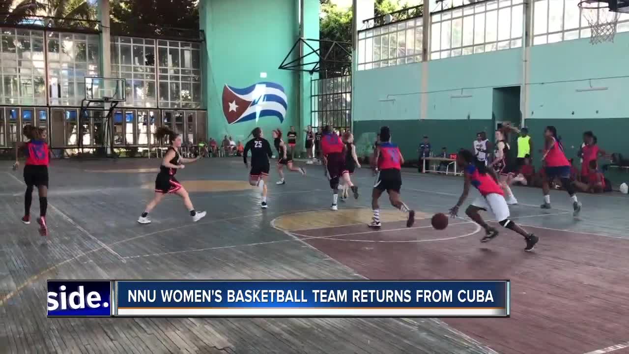 NNU women's basketball team returns from Cuba