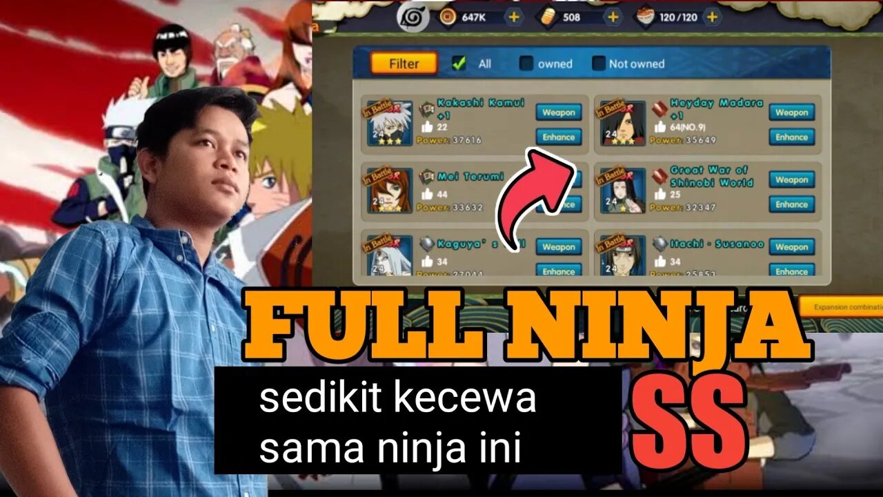 Strategi Full Ninja SSR - Heroes Assembled Reborn