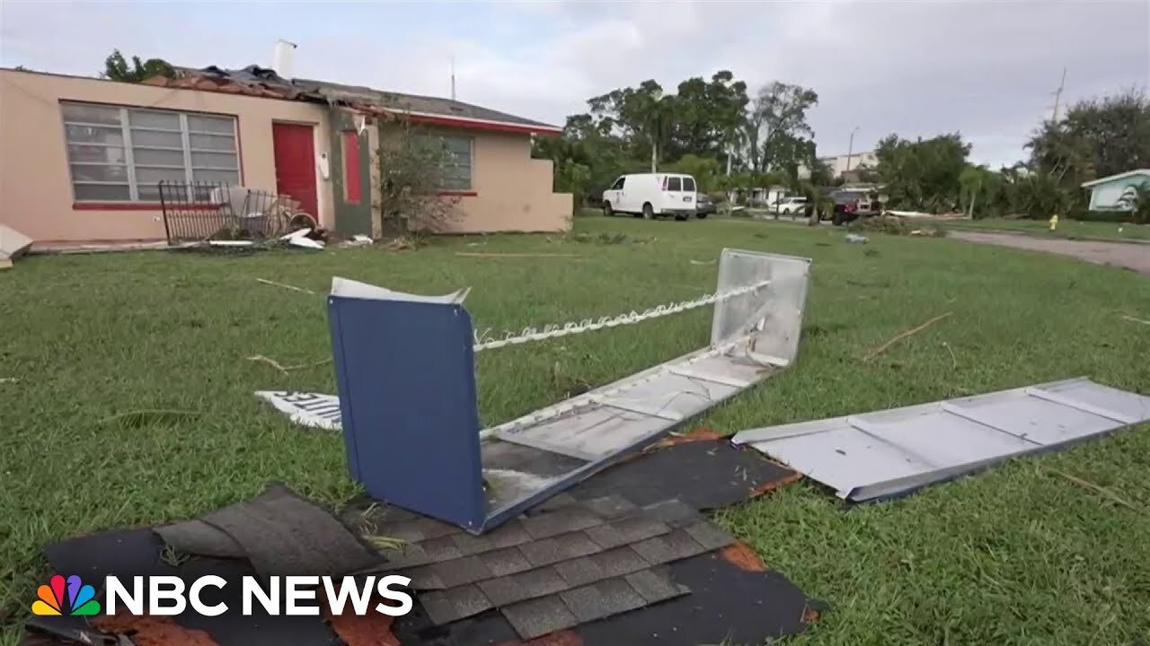 Barrier islands hit hard, again, by Hurricane Milton