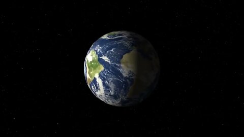 Earth Rotating In the space Free HD Video no copyright