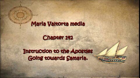 Instruction to the Apostles Going towards Samaria.
