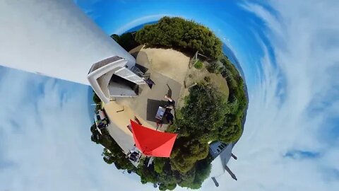 Split Point Lighthouse Tiny Planet 360