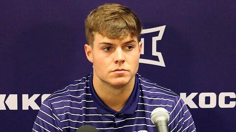 Kansas State Football | Will Howard Postgame Interview | TCU 38, K-State 28