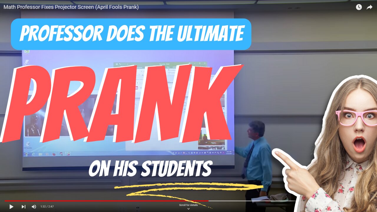 This Math Professor Got PRANKED!