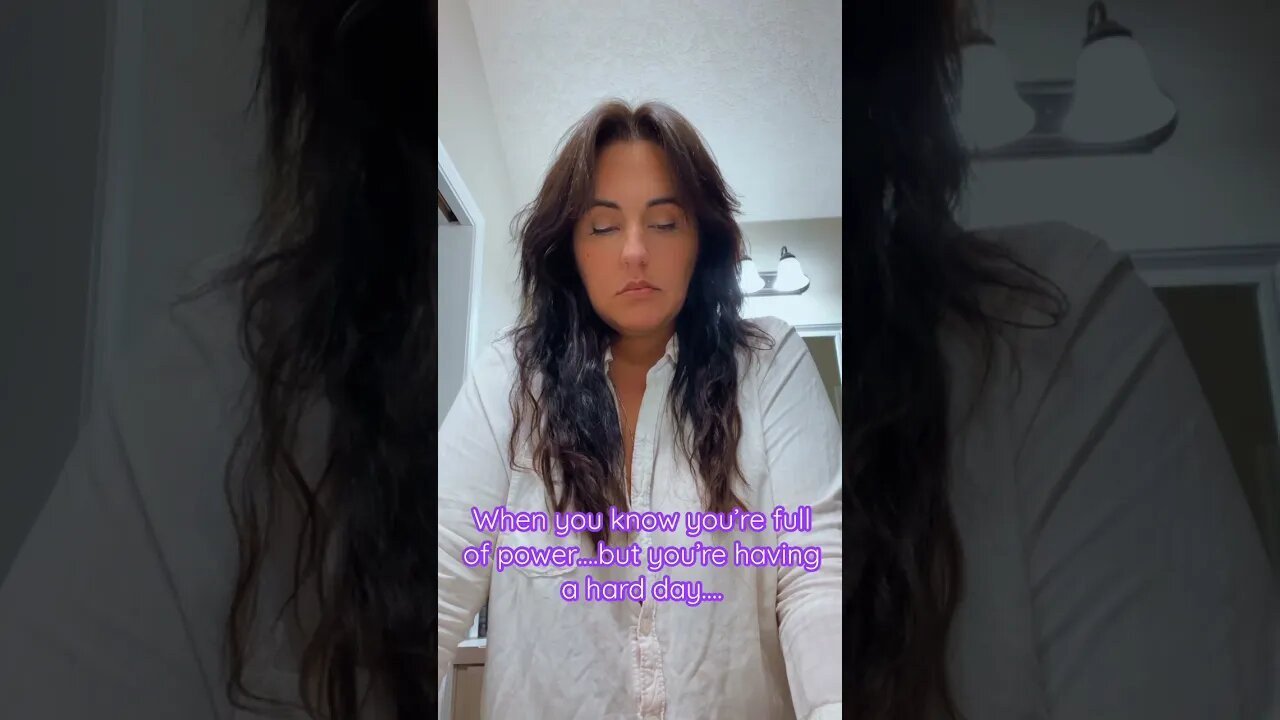 Some days are hard, even though you know you’re strong, full of power…. It’s ok to allow this moment