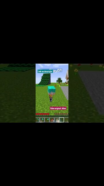 MINECRAFT: ATHOS ENGANA BEBÊ FINGINDO SER UM BRINQUEDO #shorts