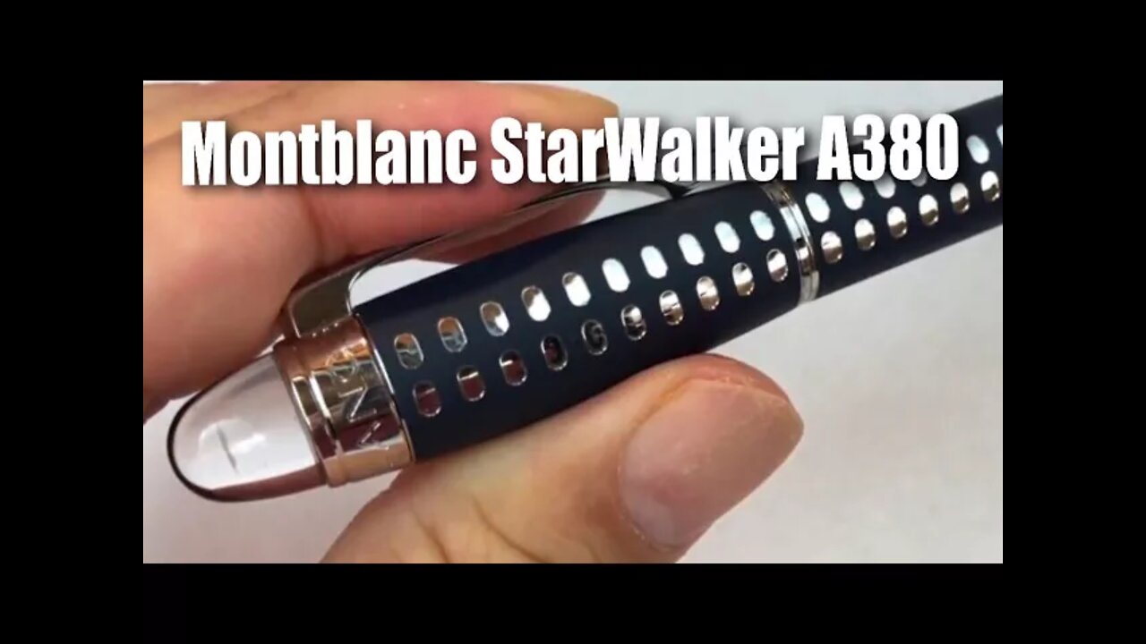 Montblanc Starwalker Airbus A380 Special Edition Fineliner review