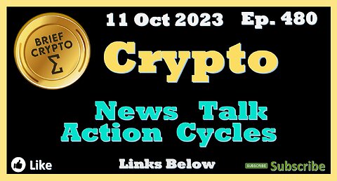 CRYPTO NEWS - BEST BRIEF CRYPTO VIDEO News Talk Action Cycles Bitcoin Price Charts