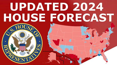 Updated 2024 House Map Prediction (August 14, 2024)