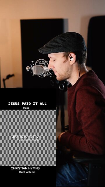 Jesus Paid it all! He washed me white as snow // Duet w/ Cornel Grace - #jesuspaiditall #hymn #hymns
