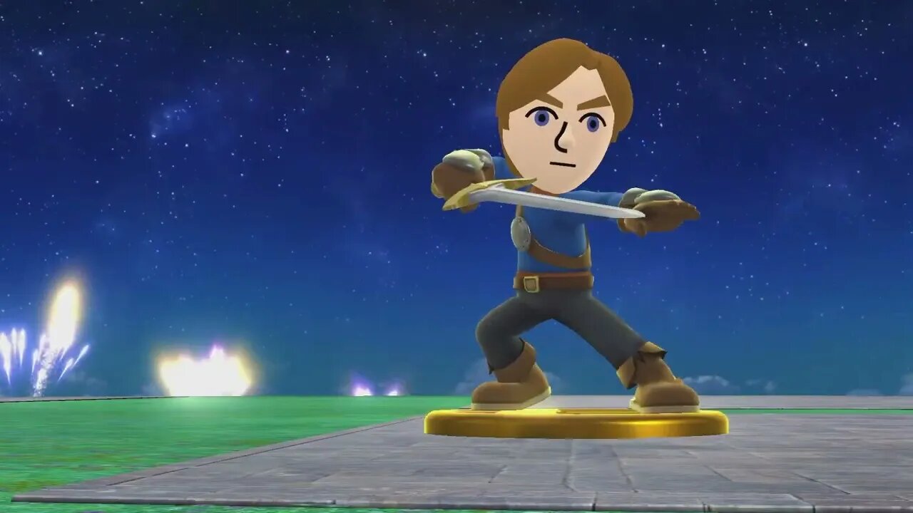 Super Smash Bros U- Knight
