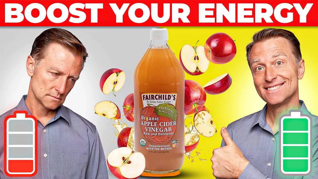 Use Apple Cider Vinegar (ACV) for a Massive Energy Boost