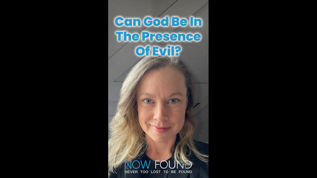 Can God Be in the Presence of Evil? #bible #god #shorts #reels #supernatural