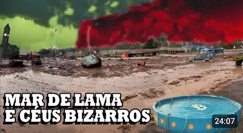 CIDADE NA TANZÂNIA SOTERRADA POR LAMA, NOVO ATAQUE AO BITCOIN, CÉU MULTICOLORIDO E +