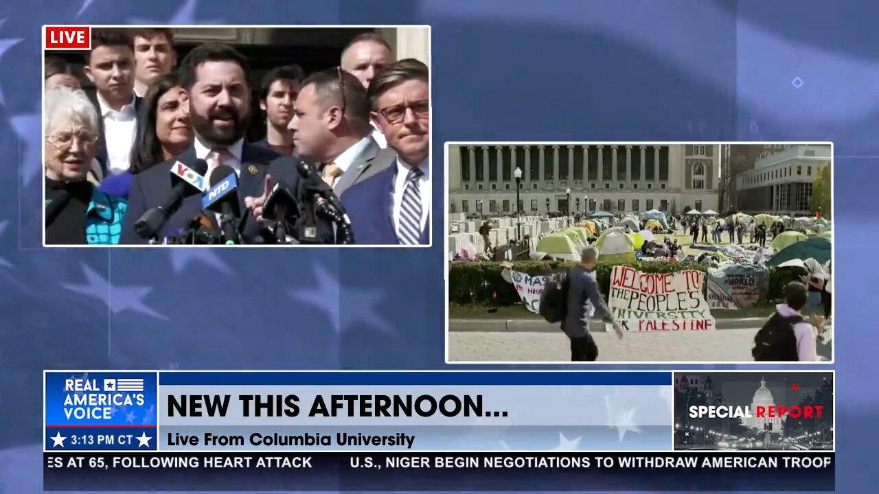 Rep. Mike Lawler Slams Columbia University Student Protestors for Supporting Hamas