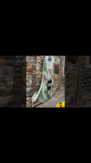 Jagdpanzer IV wreck roofpart #shorts 25