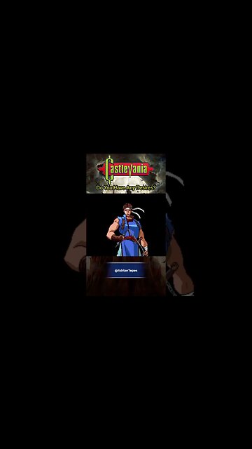 Castlevania : Rondo of Blood “Do You Have Any Desires?” #adriantepes #castlevania #richterbelmont