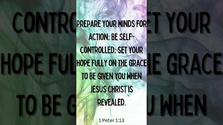 1 Peter 1:13 #shorts