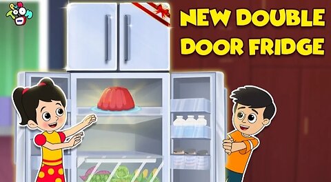 New Double Door Fridge | Animated Stories | English Cartoon | Moral Stories | PunToon Kids