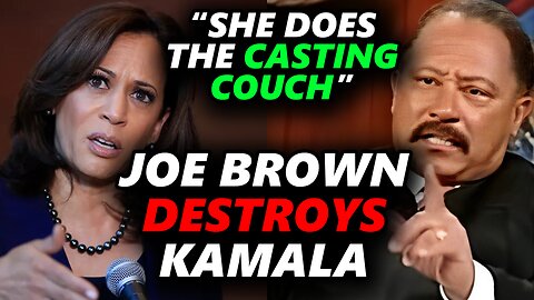 Judge Joe Brown VICIOUSLY EXPOSES Kamala Harris! "I Know A H*e When I See One"