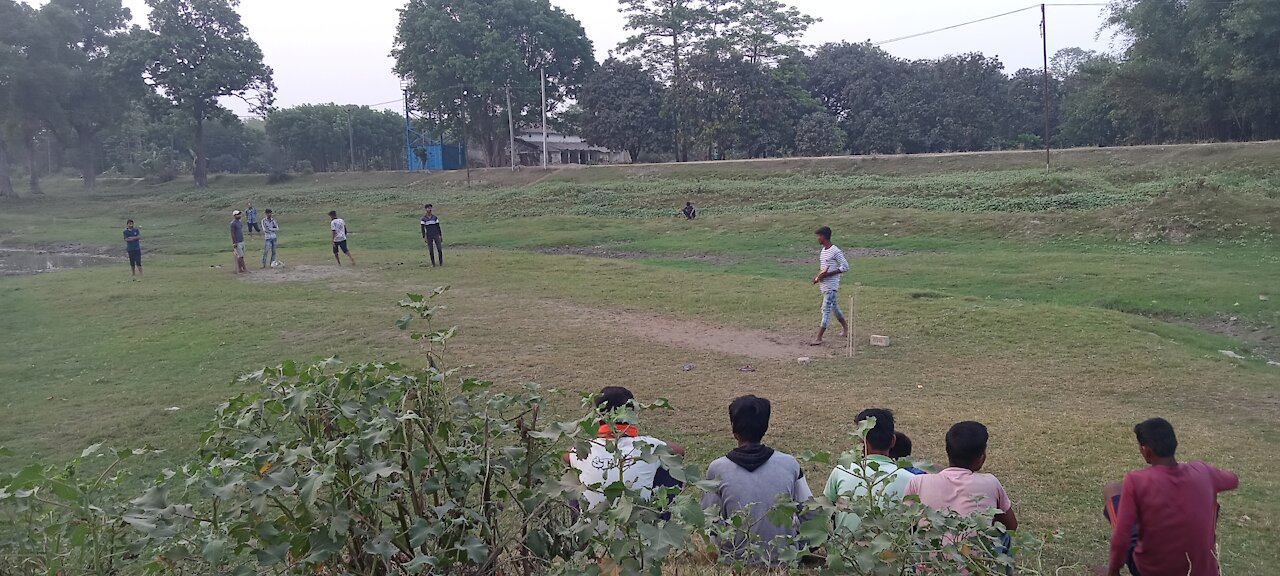 My Village cricket match