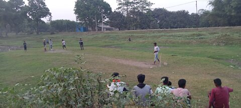 My Village cricket match