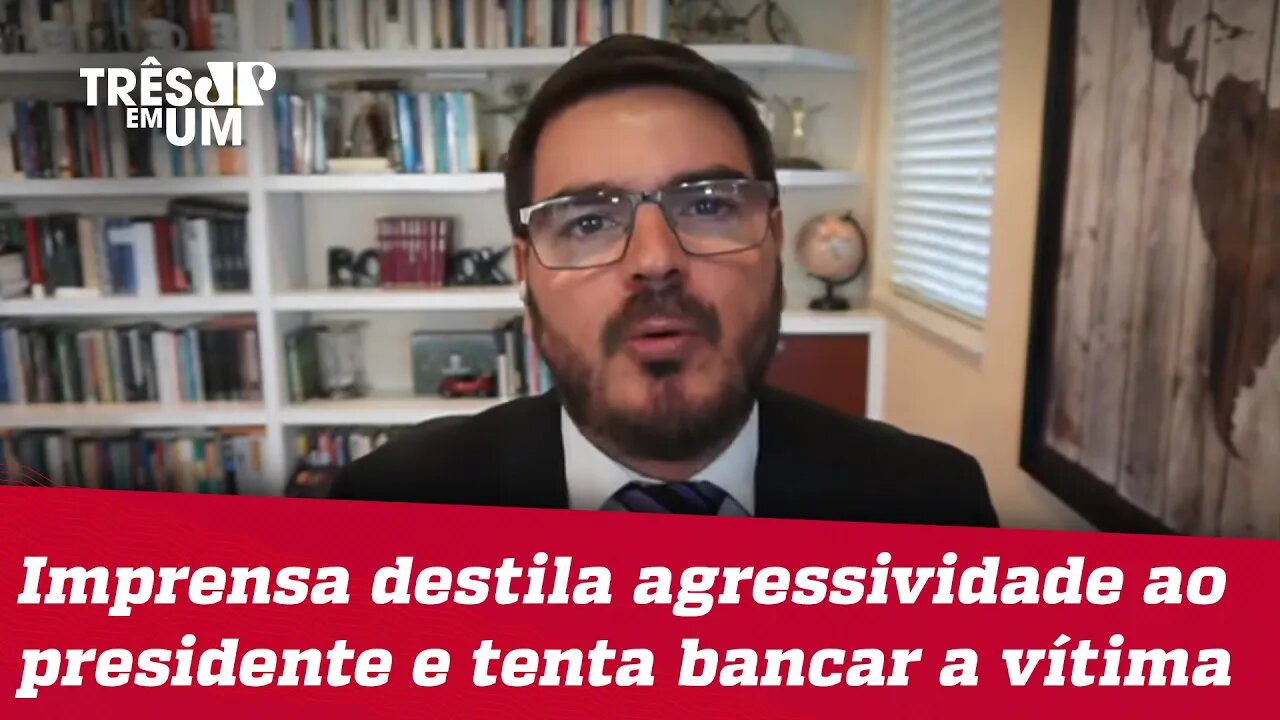 Rodrigo Constantino: Jornalistas militantes já escolheram ser oposição desde vitória de Bolsonaro