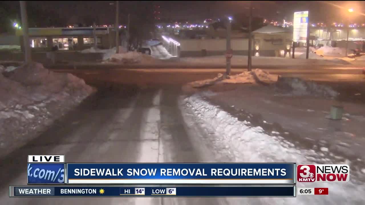 Sidewalk Snow Removal