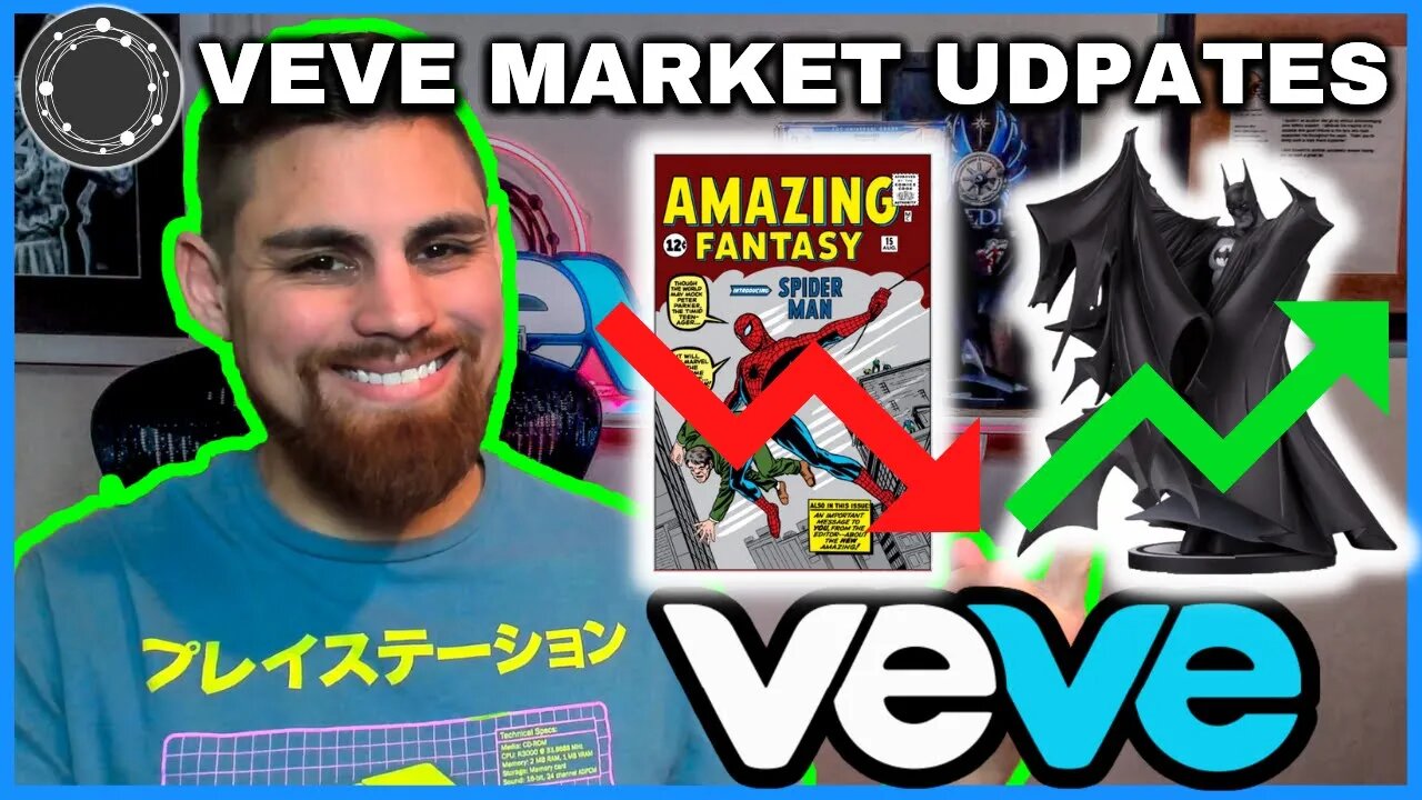 VeVe / Ecomi Market Update! AF-15 CRASHING!? Card Breaks/Comic Buys!