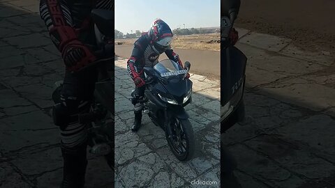 Tranning Time | Old Video | R15V3 On Track Kolhapur | Racing #racing#shortvideo #shorts #shortsfeed