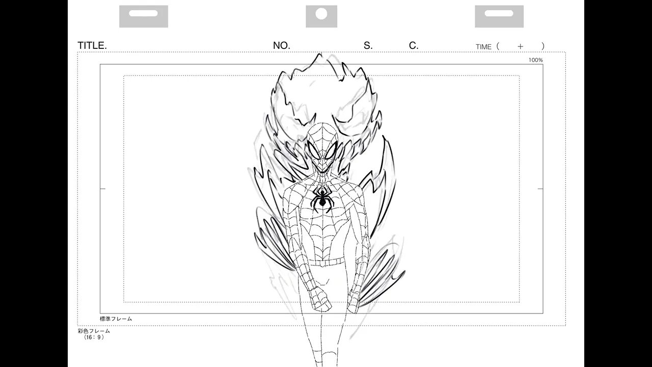 SPIDERMAN VENOM SUIT TRANSFORMATION ANIMATION!! WIP!!! #spiderman #symbiotespiderman #venomspiderman