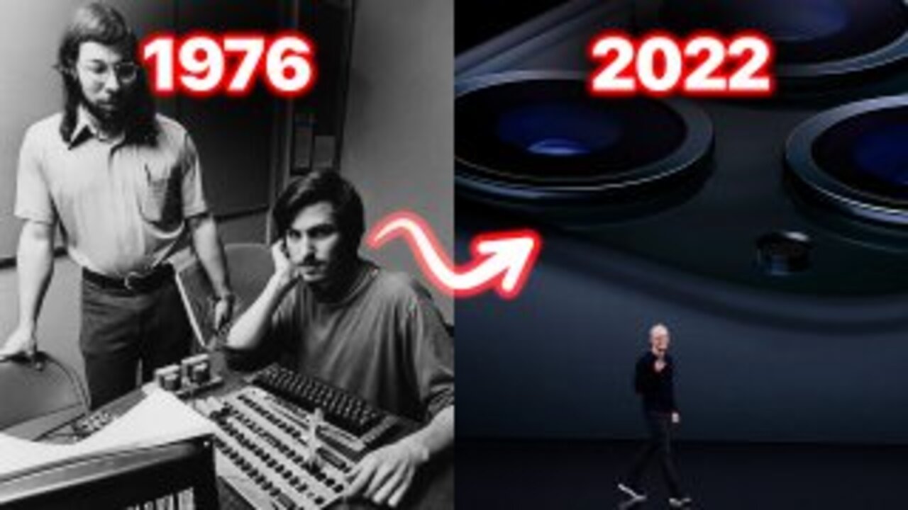 The Trillion Dollar Rise Of APPLE - 1976 to 2022