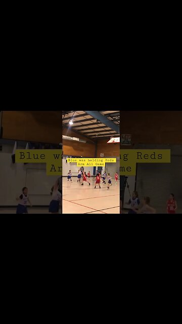 Watch Blue Player hold Red Player after the Steal