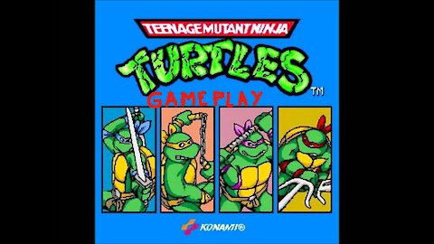 Teenage Mutant Ninja Turtles Arcade 1989 - Full gameplay