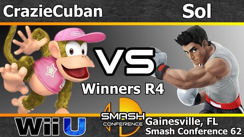 CrazieCuban (Diddy) vs. Noble|Sol (Little Mac) - Winners R4 - SC62