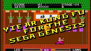 Yie Ar Kung Fu on the Sega Genesis.