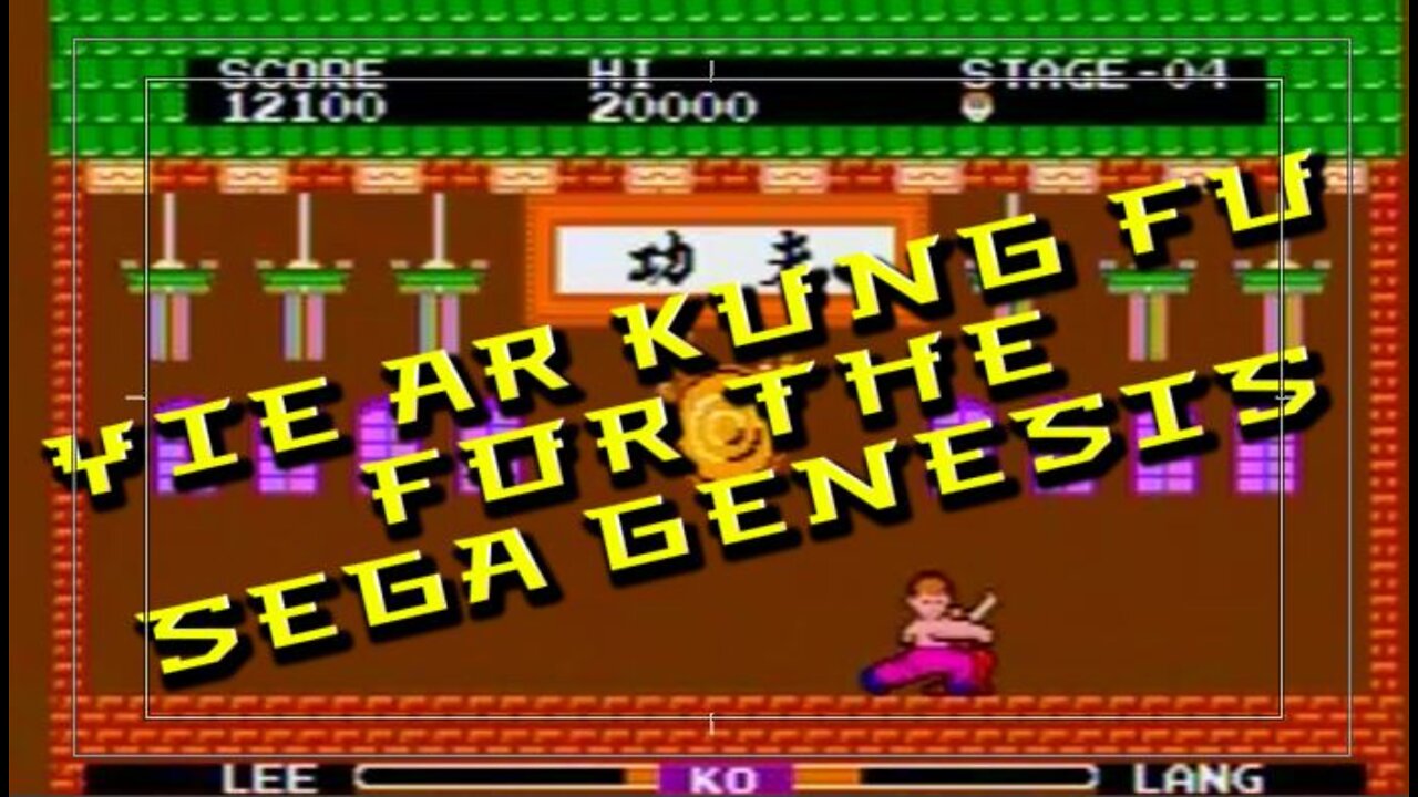 Yie Ar Kung Fu on the Sega Genesis.