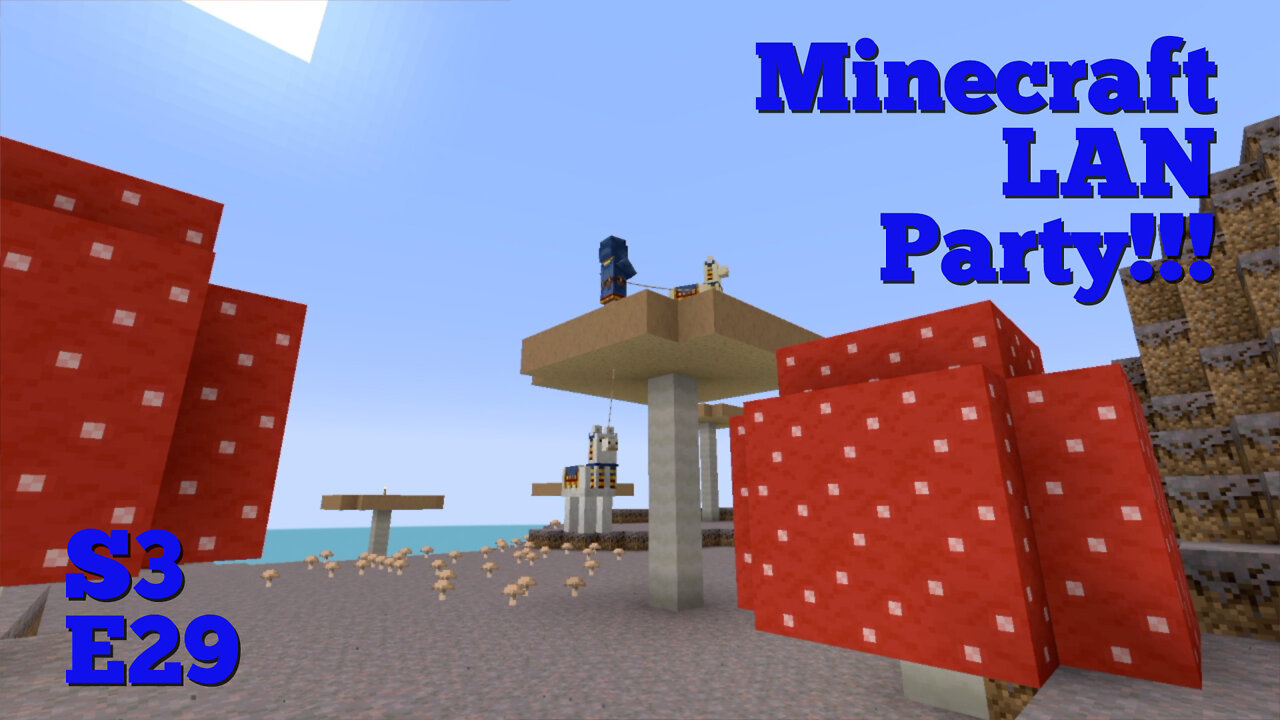 Minecraft LAN Party! Season 3 Episode 29 - Beacon, Lettuce, and Tomato