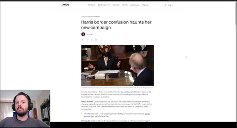 MSM Previously Confirmed Harris IS Border Czar, ACTBLUE PAC Committing Financial FRAUD