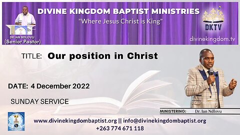 Our Position in Christ (04/12/22)