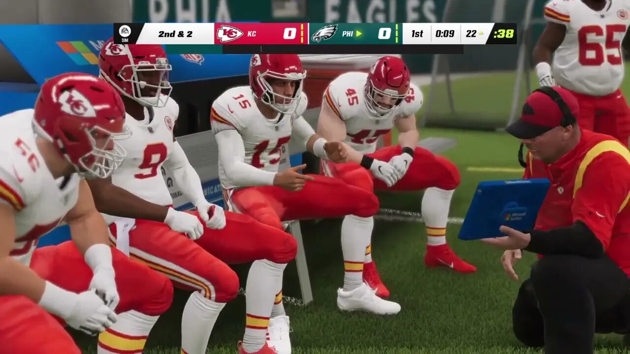 Madden NFL 23: Kansas City Chiefs Vs. Philadelphia Eagles