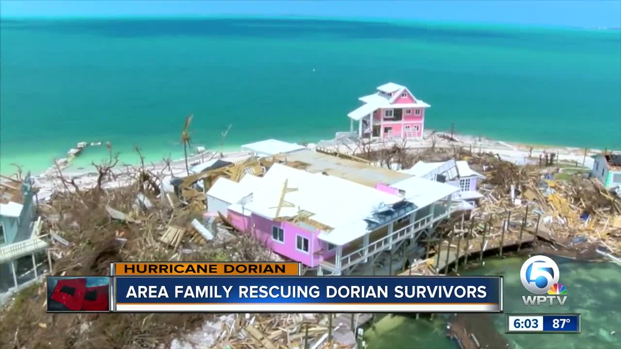 Jupiter family rescues 80 Bahamians from Dorian's aftermath, sends over 14,000 pounds of supplies